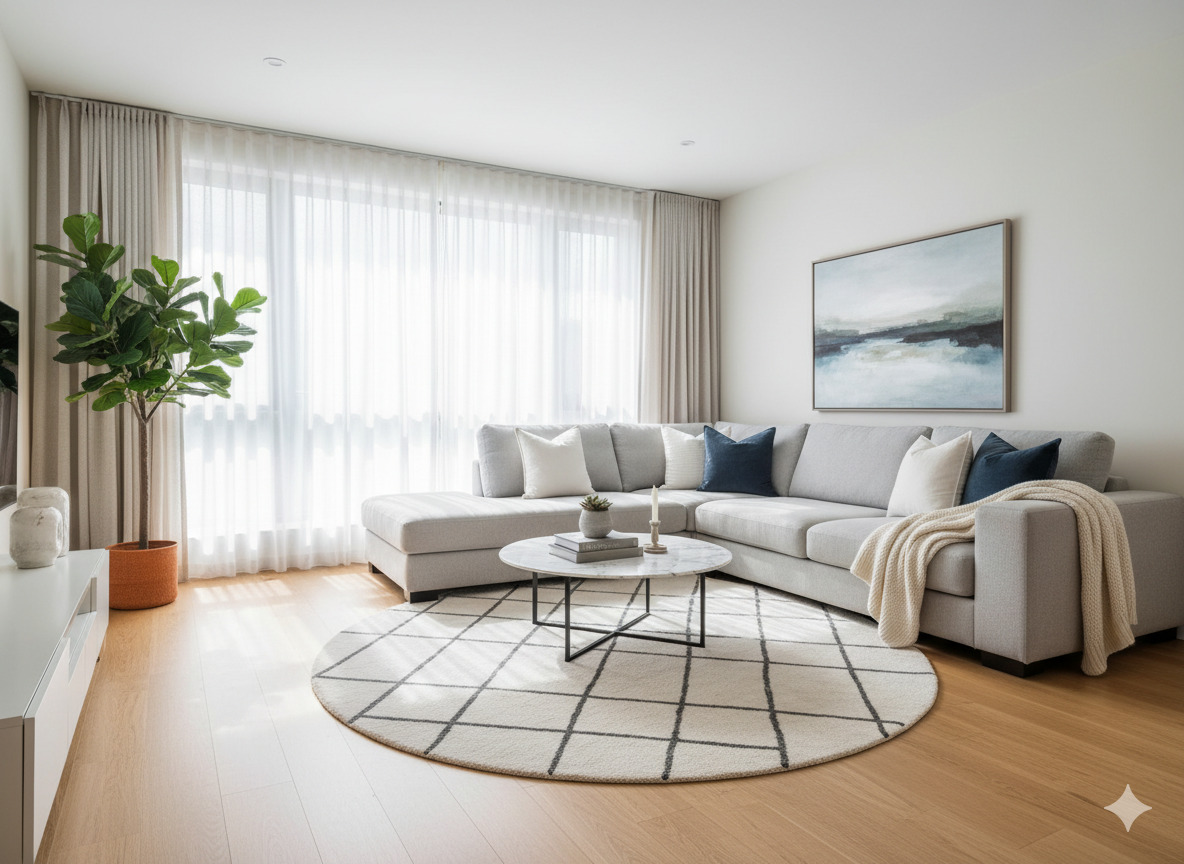 Property staging for sale or rental